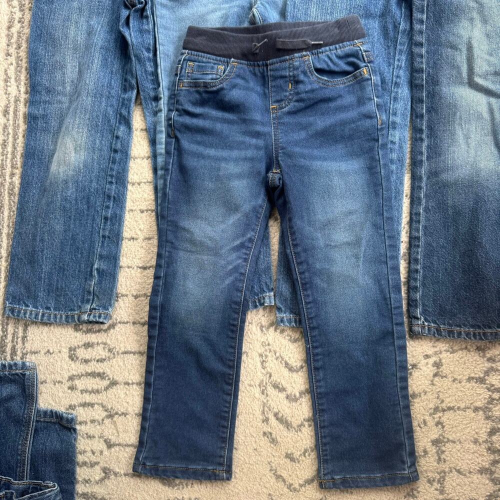 Toddler Boys Denim Jeans Bundle Size 5 - Picture 5 of 8